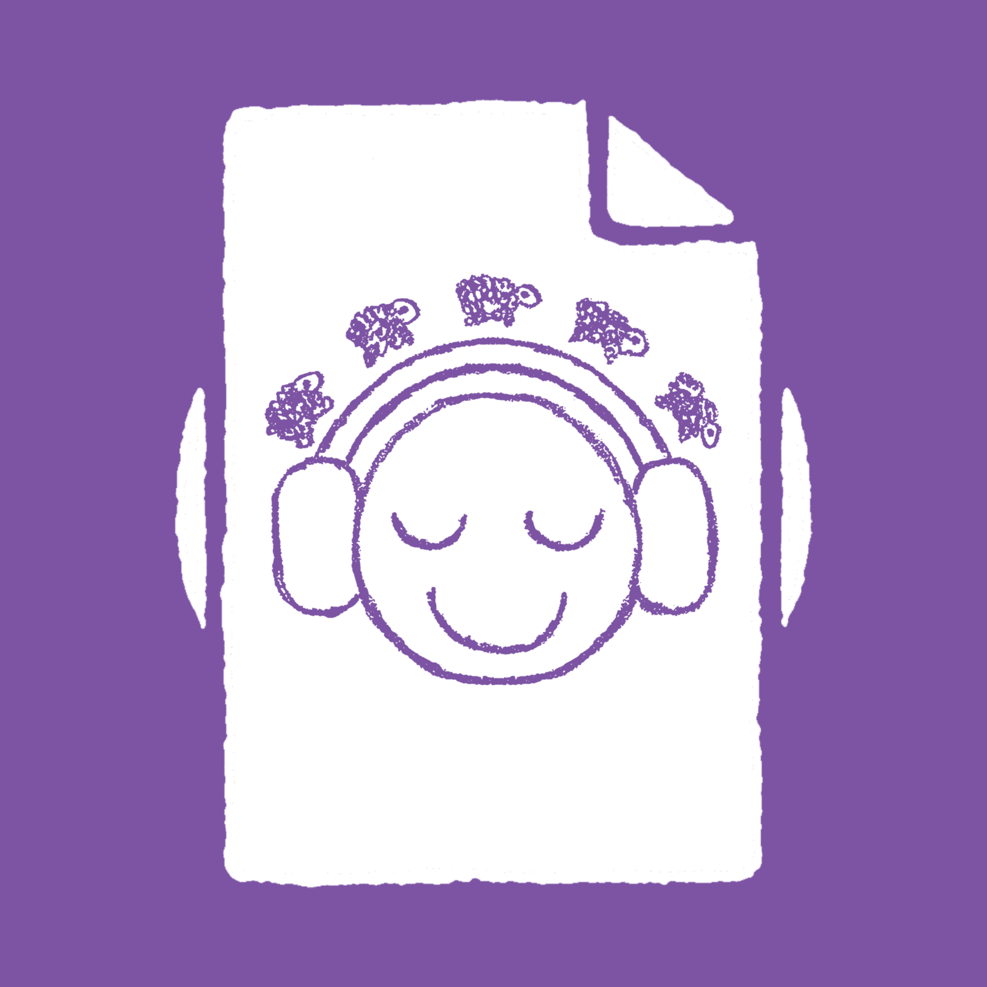 Local Sleepers Club, Vol 1 artwork — the Sleep With Me logo, a contented face wearing headphones with small hand drawn sheep floating above, on the Local Files Club logo, a hand drawn computer file